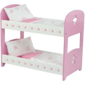Emily Rose Pink, White Wood 18 Inch Doll Furniture for American Girl Dolls SS58